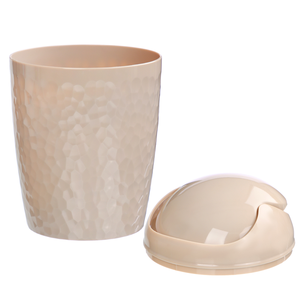 Контейнер для мусора "Tule" 1л настольный, бежевый, арт.№ 463-416