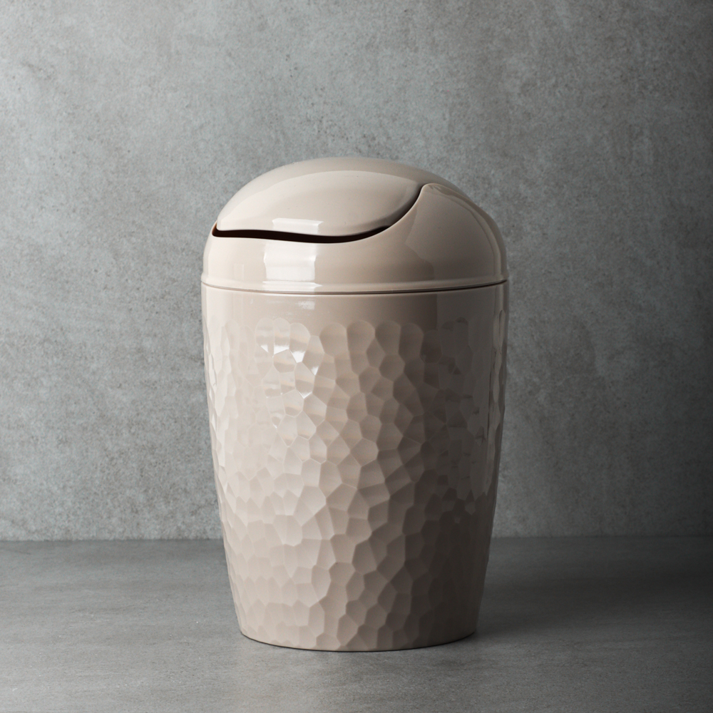 Контейнер для мусора "Tule" 1л настольный, бежевый, арт.№ 463-416