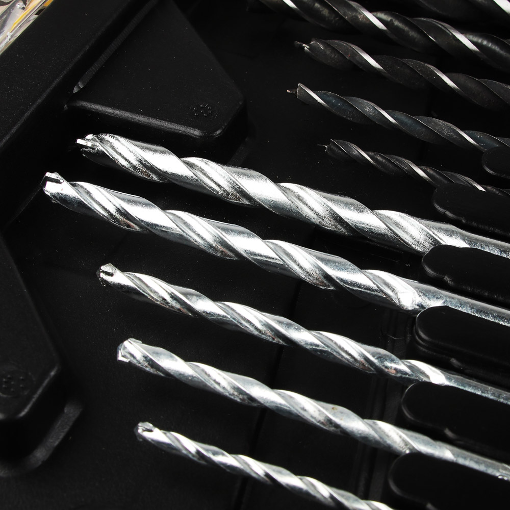 РОКОТ Набор инструментов "Домашний Мастер" Дрель Ударная 500Вт,набор,кейс 65 предметов для ремонта, арт.№ 693-011