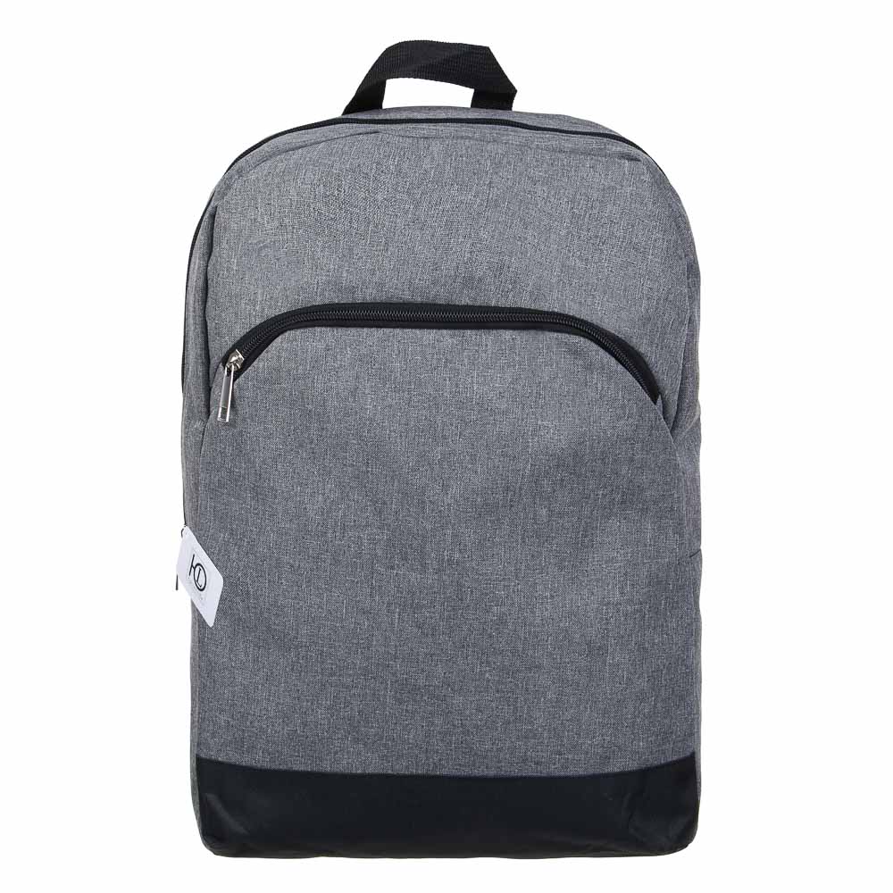 Рюкзак облегченный с 2-мя отделениями тм ЮL Терра, 100% полиэстер, 42х28х13см, 3 цвета, КЖС24-19, арт.№ 337-187