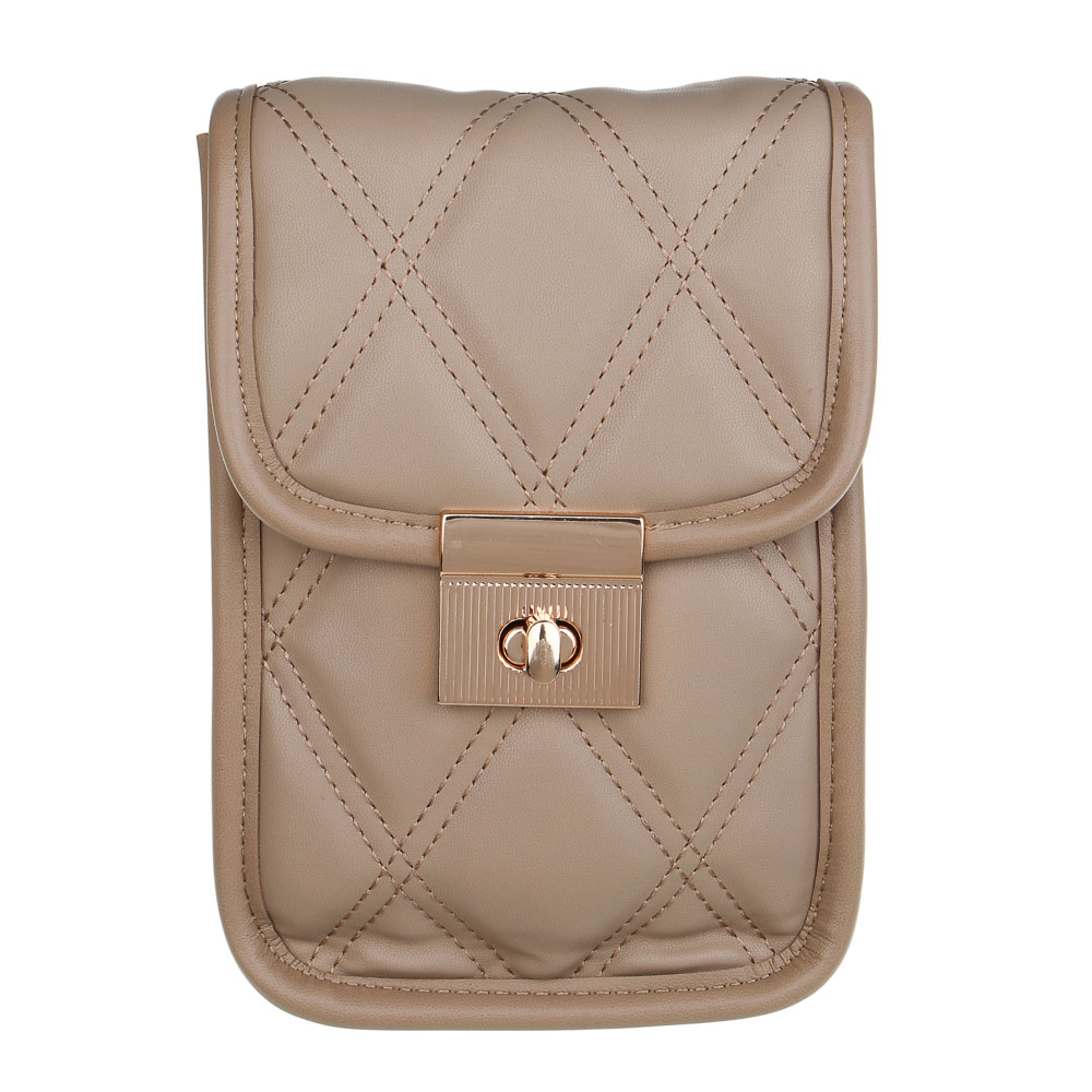 ЮL Кватра Сумка кроссбоди стеганная на длинном ремне, ПУ, 19, арт.№ 337-189