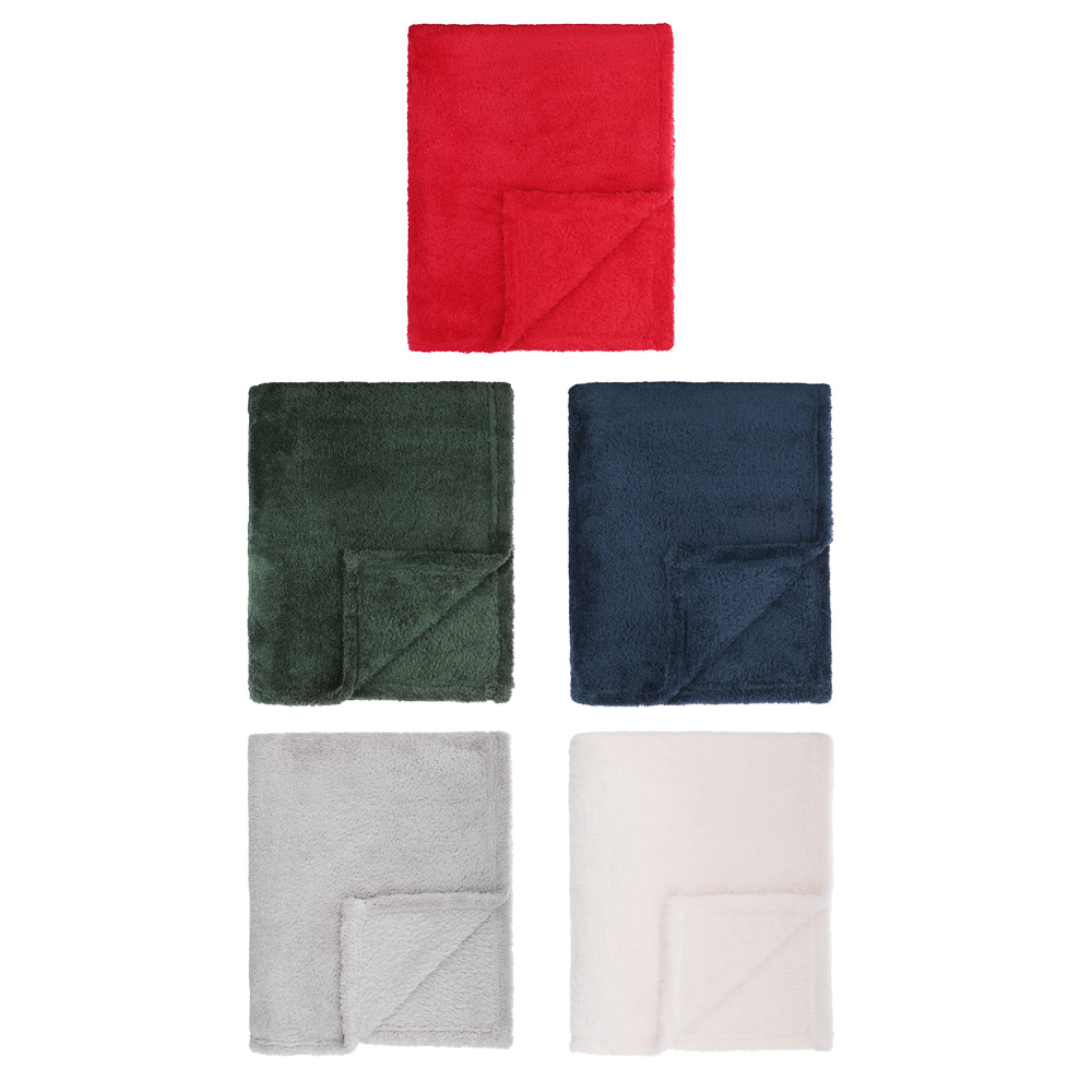 PROVANCE Щелкунчик Плед тедди, 150х200см, 100% полиэстер, 5 дизайнов, арт.№ 492-252