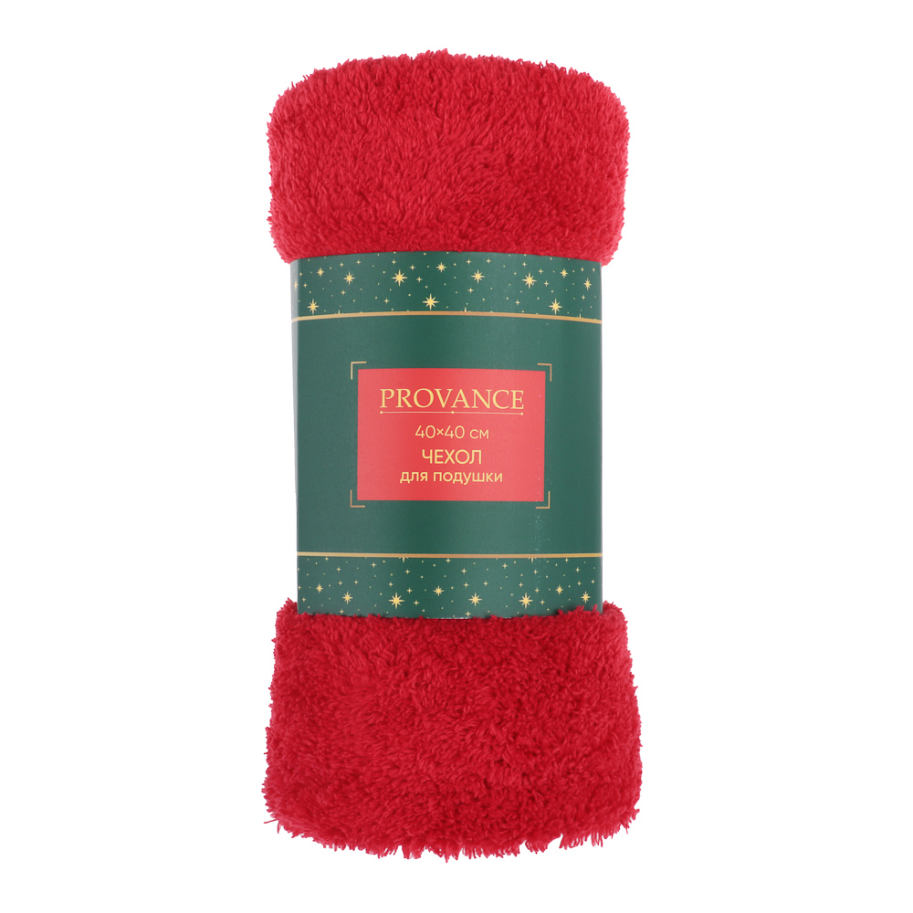 PROVANCE Щелкунчик Чехол для подушки тедди, 40х40см, 100% полиэстер, 5 дизайнов, арт.№ 492-253