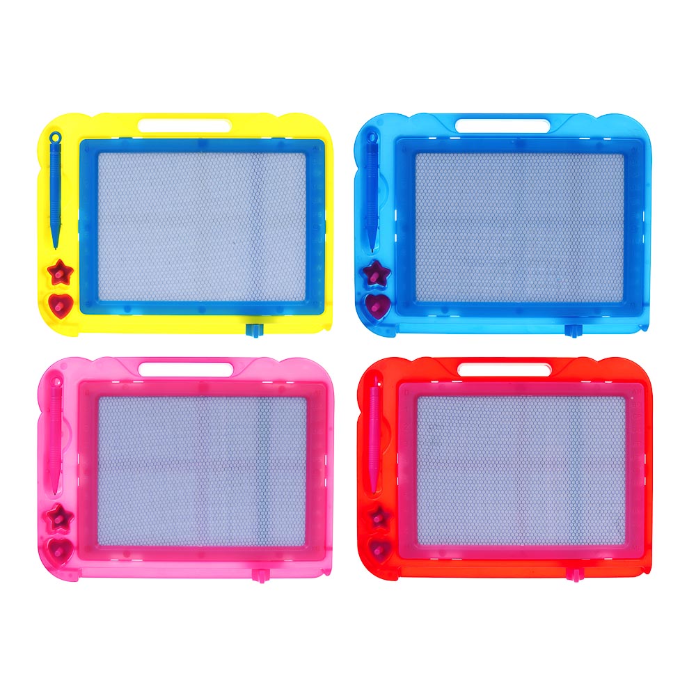 Доска магнитная для рисования с 2-3-мя штампами, пластик, арт.№ 284-143