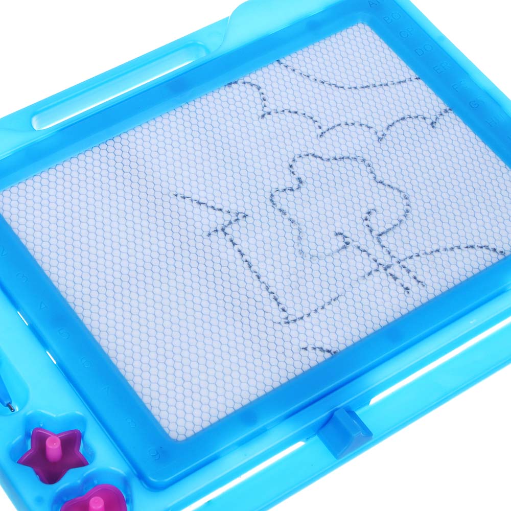 Доска магнитная для рисования с 2-3-мя штампами, пластик, арт.№ 284-143