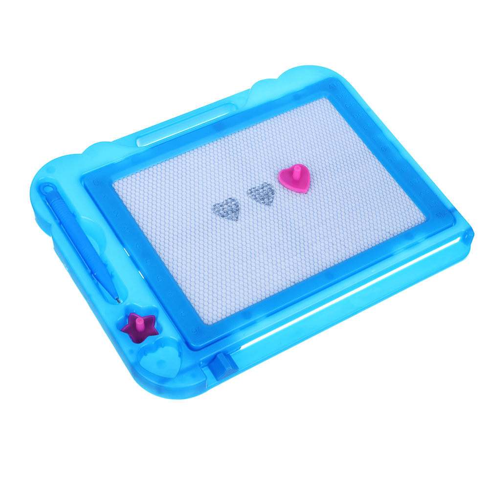 Доска магнитная для рисования с 2-3-мя штампами, пластик, арт.№ 284-143