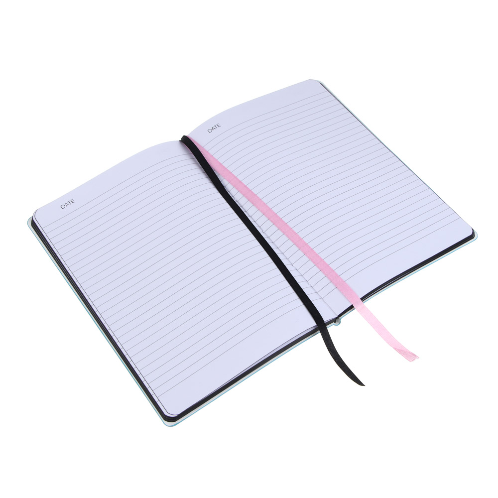 Бизнес-блокнот "АНИМЕ 3" А5, 192 страницы, гибкая обложка искусственная кожа, цветной срез, резинка, 2 закладки, арт.№ 572-281