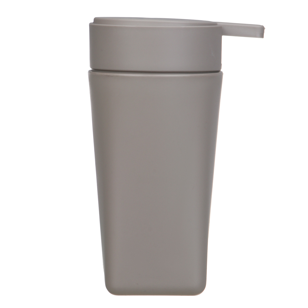 VETTA Дозатор для жидкого мыла, пластик, 350 мл, 14,5x9,5x7 см, бежевый, арт.№ 478-275