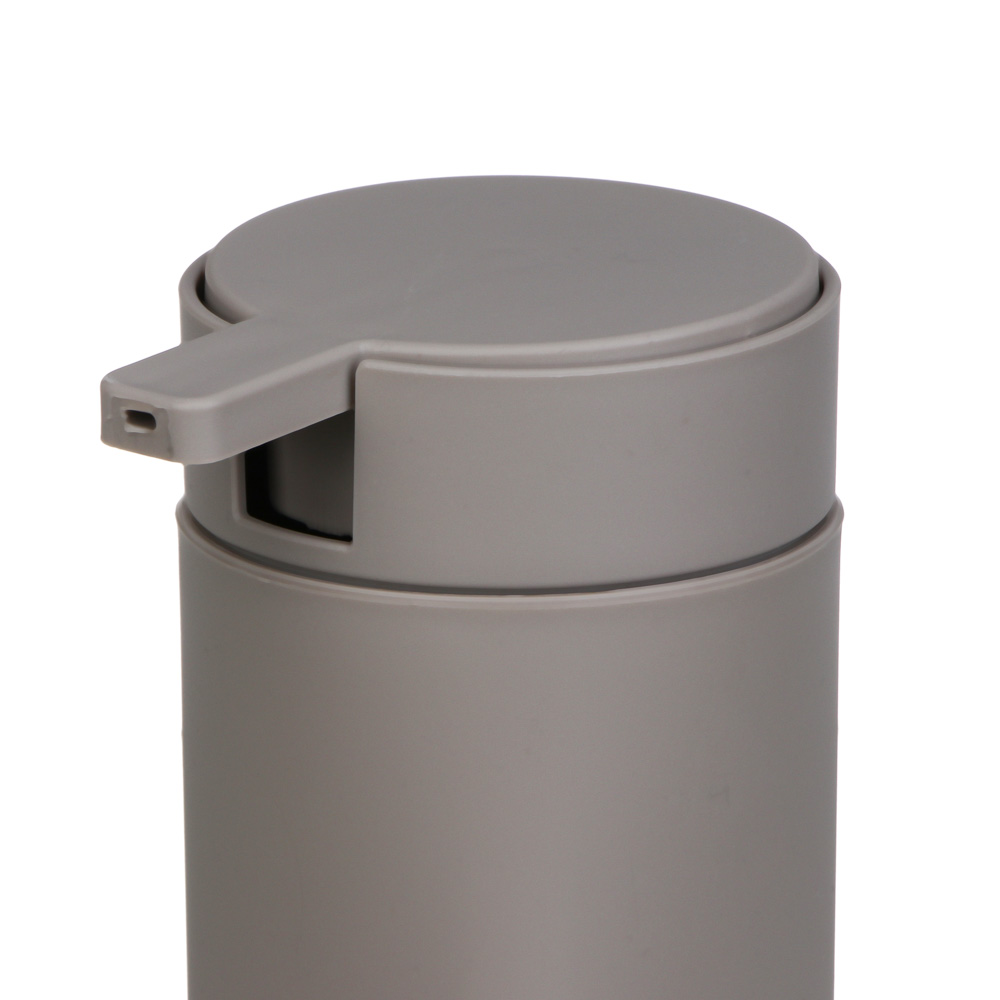 VETTA Дозатор для жидкого мыла, пластик, 350 мл, 14,5x9,5x7 см, бежевый, арт.№ 478-275