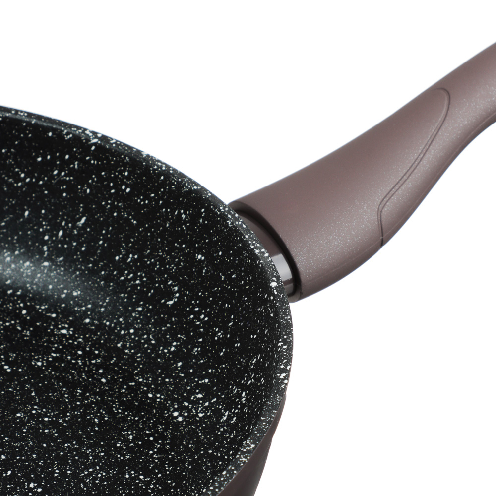 SATOSHI Валькур Сковорода литая d=30см, антипригарное покрытие мрамор, индукция, арт.№ 846-478