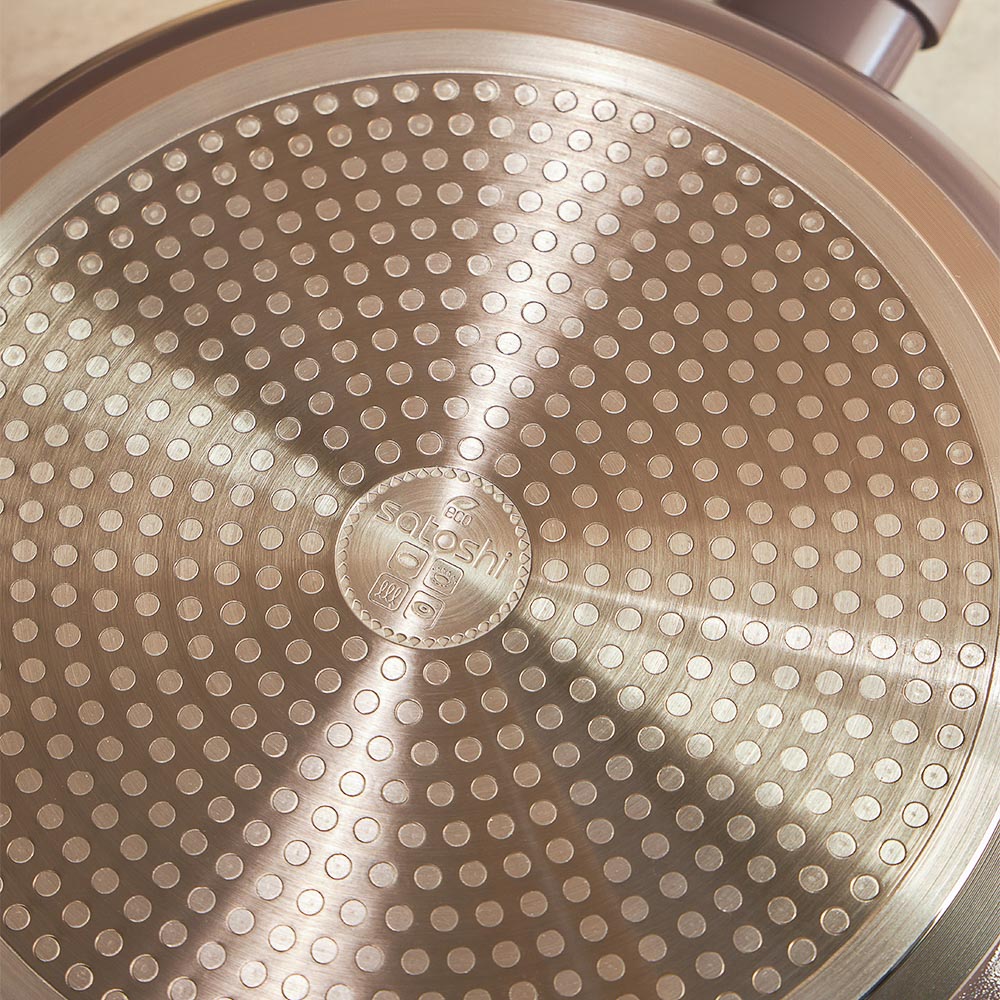 SATOSHI Валькур Сковорода литая d=30см, антипригарное покрытие мрамор, индукция, арт.№ 846-478