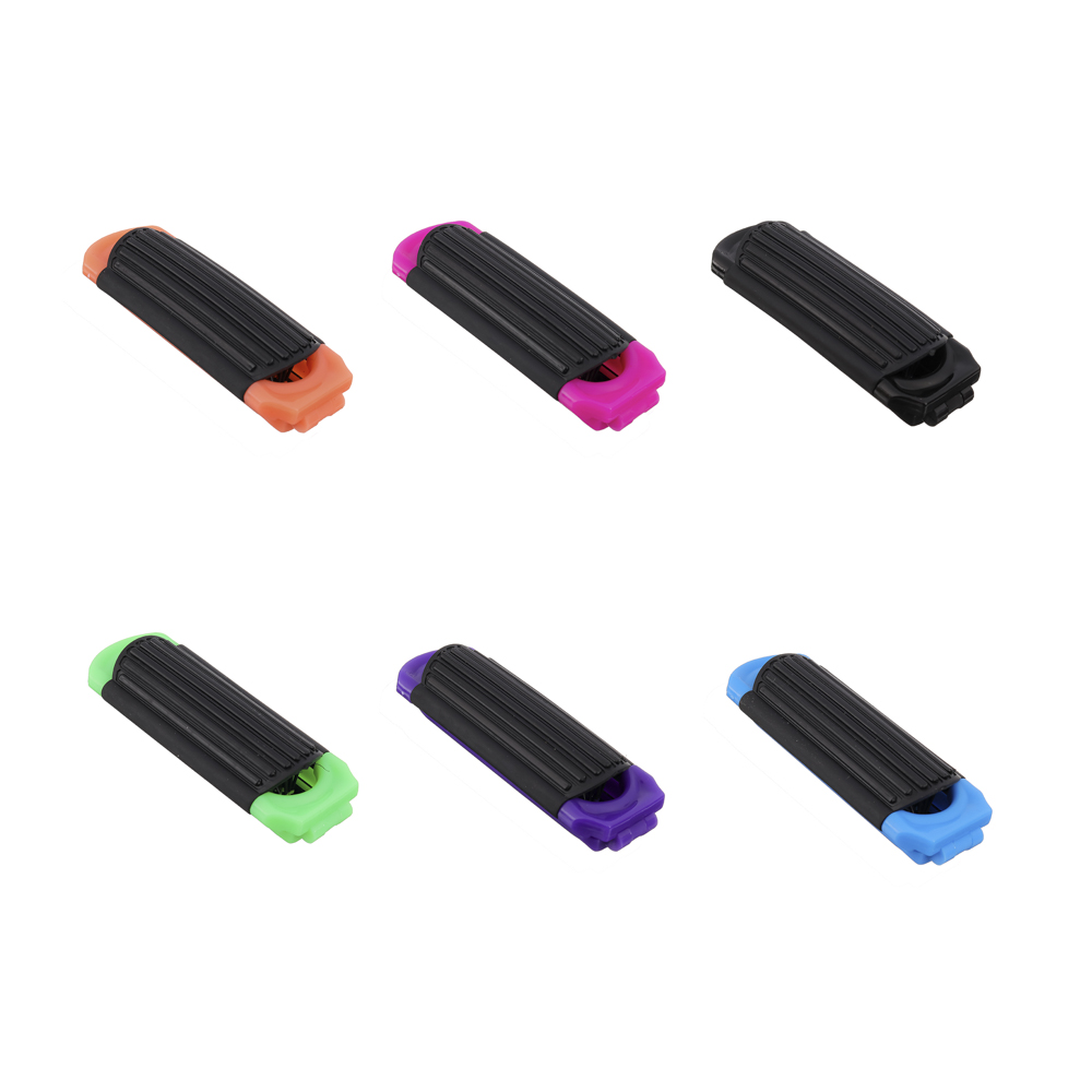 ЮНИLOOK Расческа складная с зеркалом Дорожная, пластик, 4х19,5см, 6 цветов, К-03, арт.№ 301-188