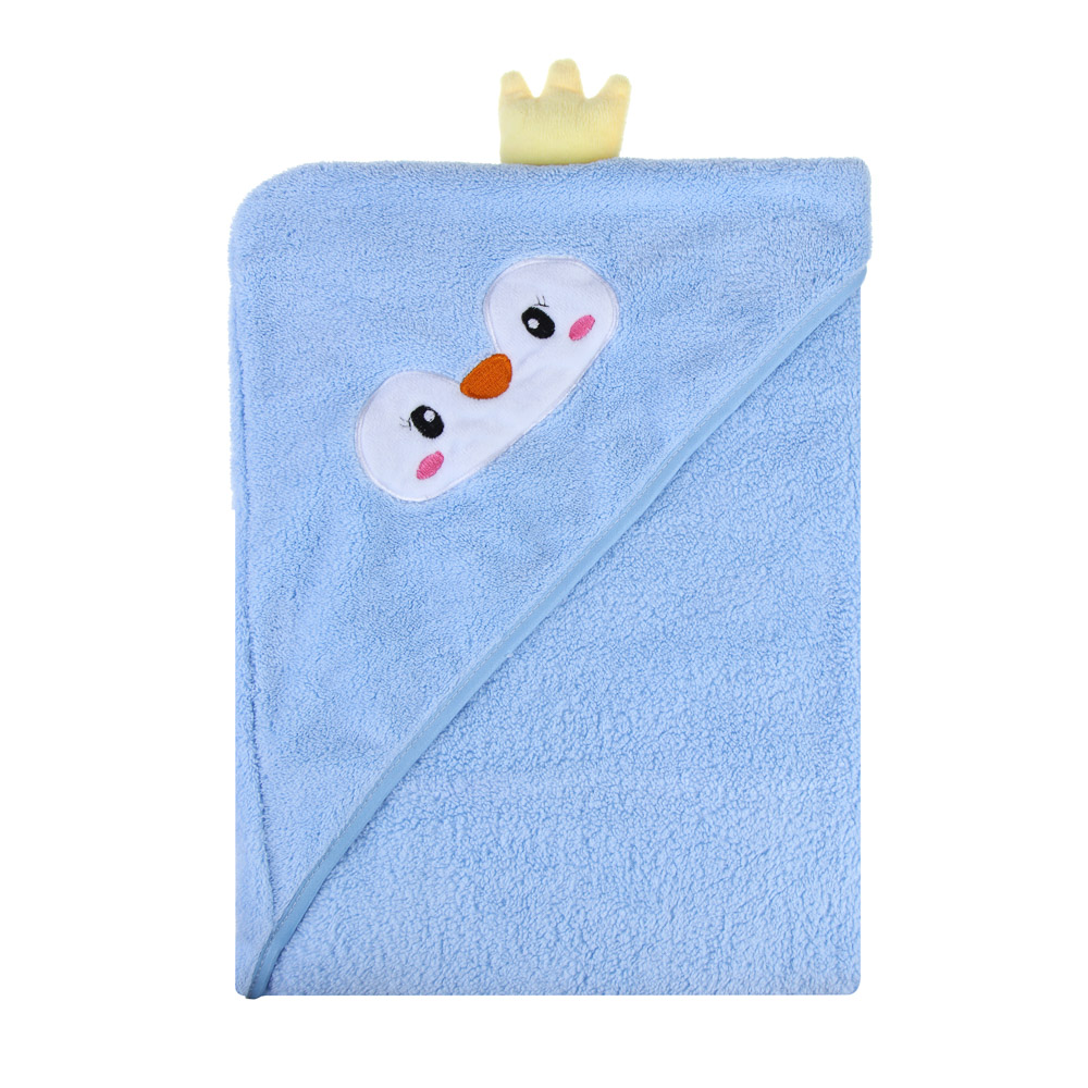 Полотенце-пончо махровое с капюшоном PROVANCE, 80% полиэстер, 20% полиамид, 105х105 см, 280 г/м2, 3 дизайна, арт.№ 484-171