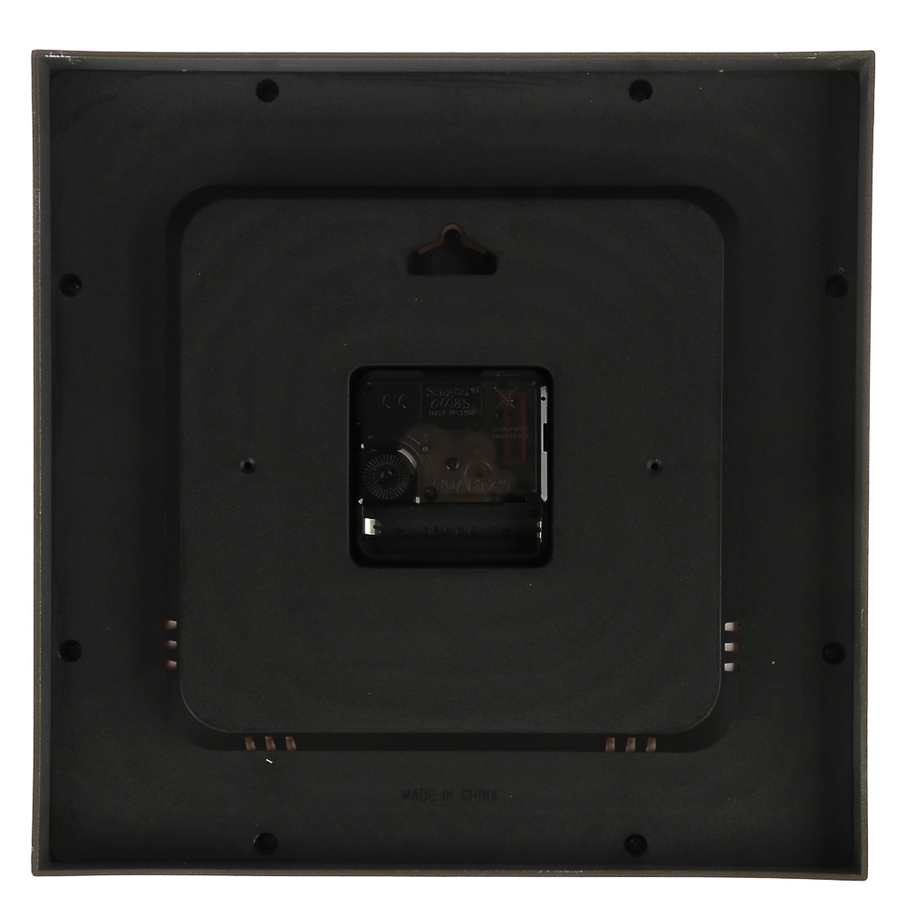 LADECOR CHRONO Часы настенные с панно, 24,3x24,3x5см, пластик, 1хАА, арт 1, арт.№ 581-932