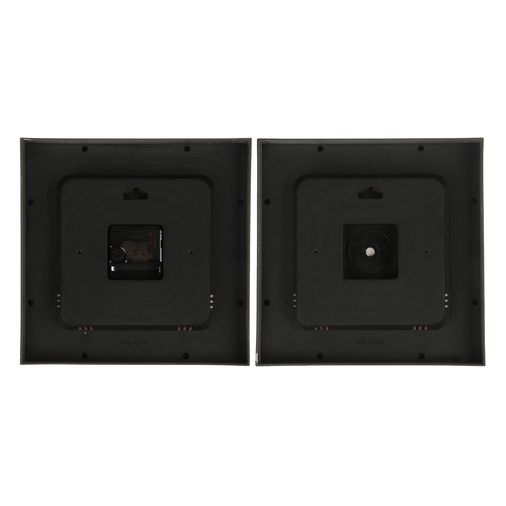 LADECOR CHRONO Часы настенные с панно, 24,3x24,3x5см, пластик, 1хАА, арт 1, арт.№ 581-932