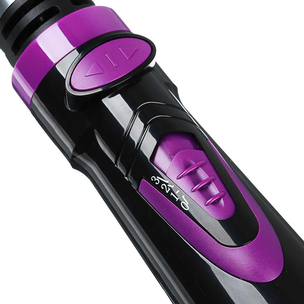 LEBEN Фен-щетка для волос, 1000Вт, 3 темп. реж., 2 скорости, автомат. вращение НТ-1002, арт.№ 259-130