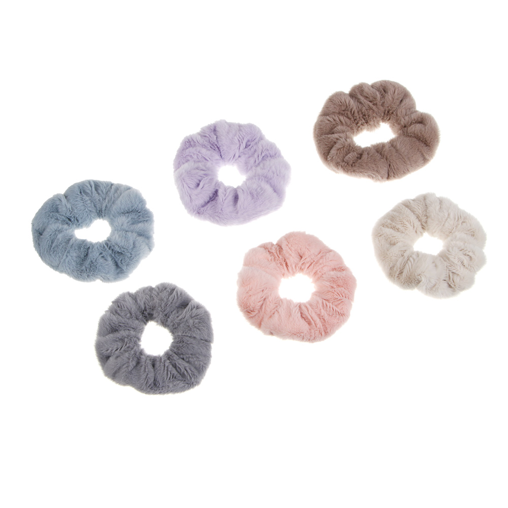 ЮНИLOOK Резинка для волос, d10см, полиэстер, 6 цветов, ACS-125, арт.№ 322-075