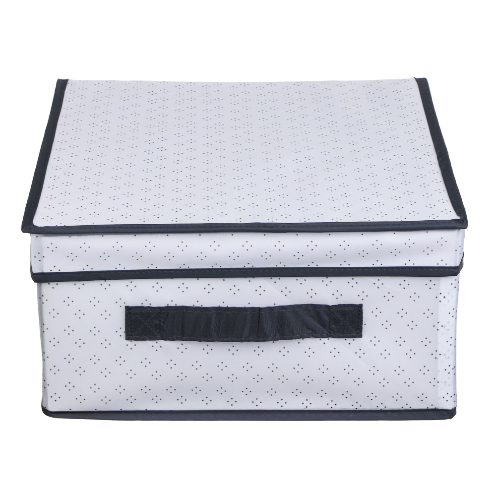 VETTA Короб с крышкой, 30x30x15 см, «Дафна», оксфорд, арт.№ 457-777