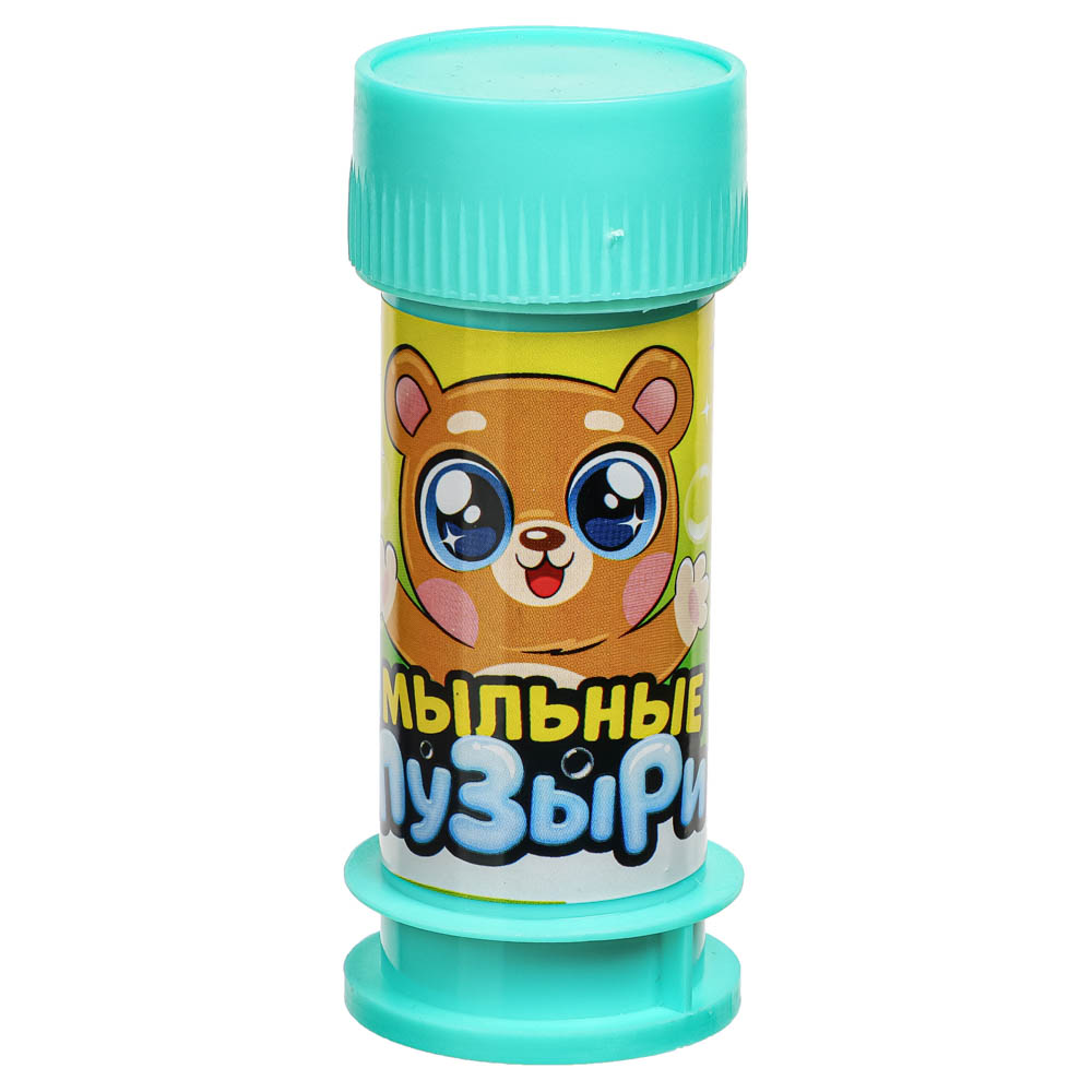 ИГРОЛЕНД Мыльные пузыри "Мультфильмы", 35мл, мыльный раствор, пластик, арт.№ 460-012