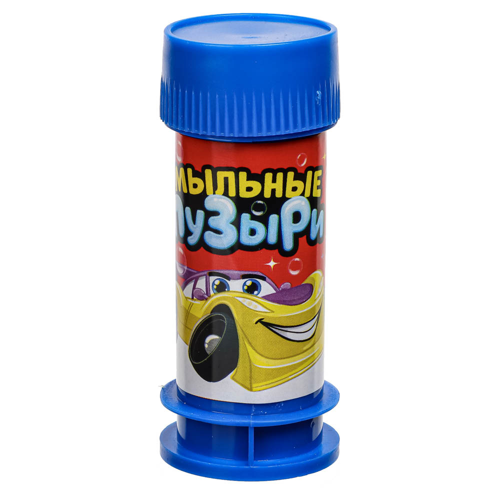 ИГРОЛЕНД Мыльные пузыри "Мультфильмы", 35мл, мыльный раствор, пластик, арт.№ 460-012