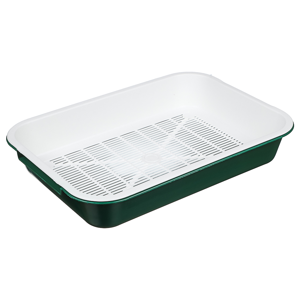 Туалет большой для кошек с решеткой 37x27x7см, арт.№ 273-506