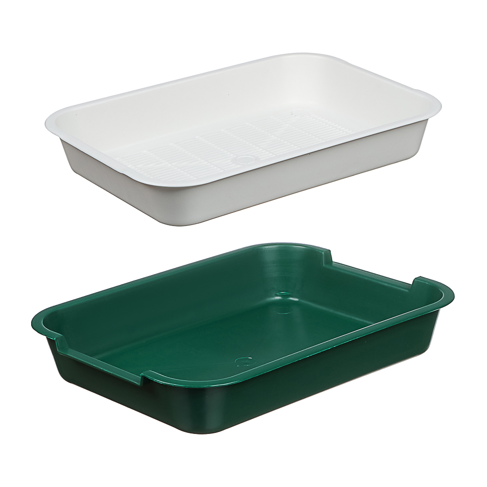 Туалет большой для кошек с решеткой 37x27x7см, арт.№ 273-506