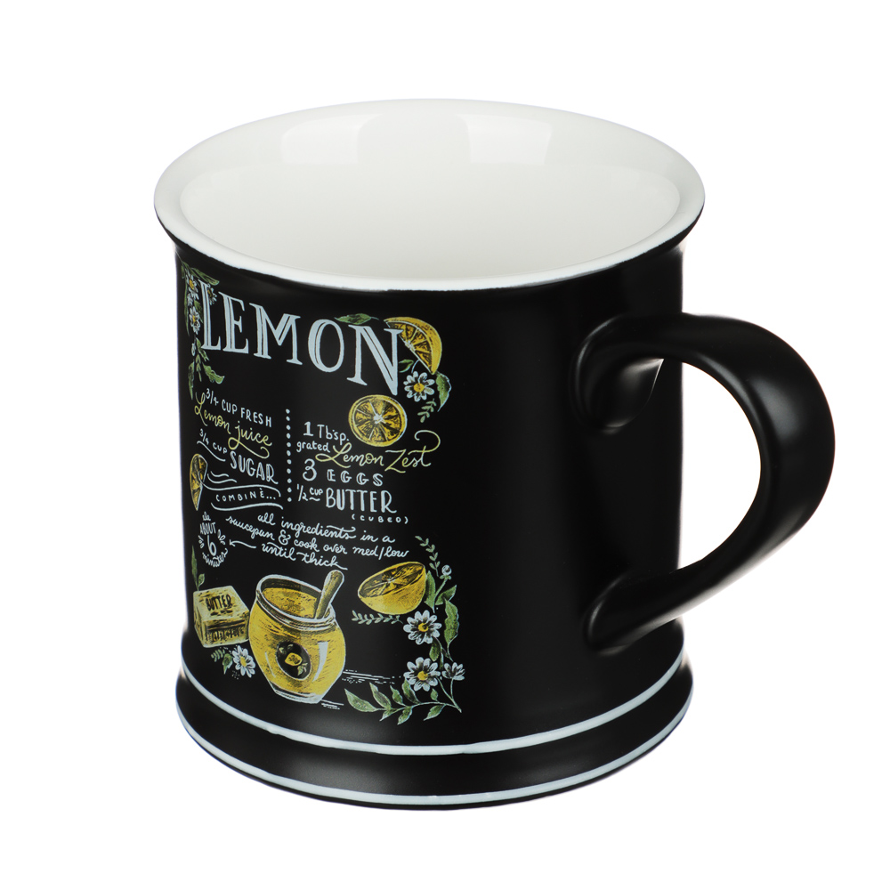 MILLIMI Лимонный курд Кружка, 340мл, керамика, арт.№ 824-638