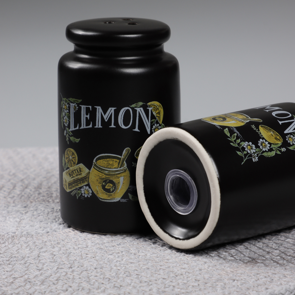 MILLIMI Лимонный курд Набор для соли и перца, 5х8см, керамика, арт.№ 824-640