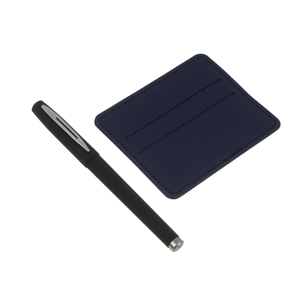 Набор подарочный тм LADECOR картхолдер, ручка, искусственная кожа, пластик, 3 вида, арт.№ 531-116