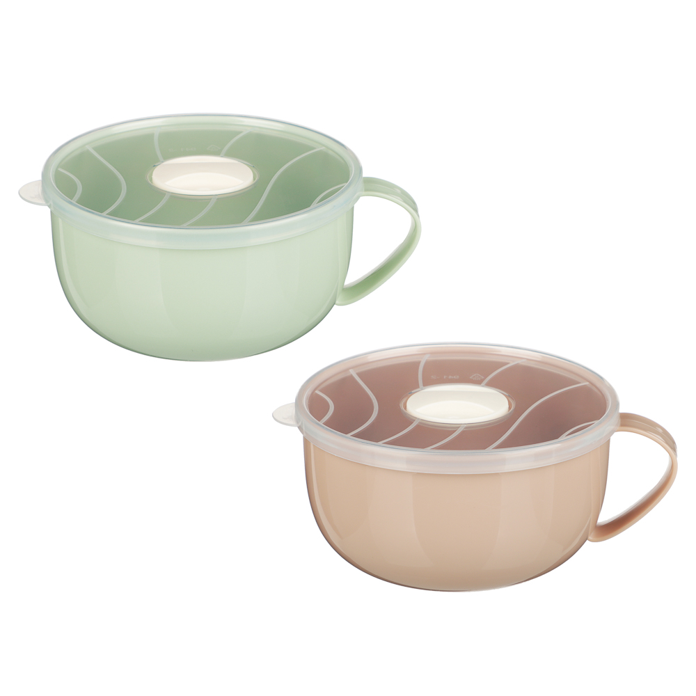 Кружка для бульона с крышкой и клапаном 0,5л, 2 цвета, арт.№ 861-379