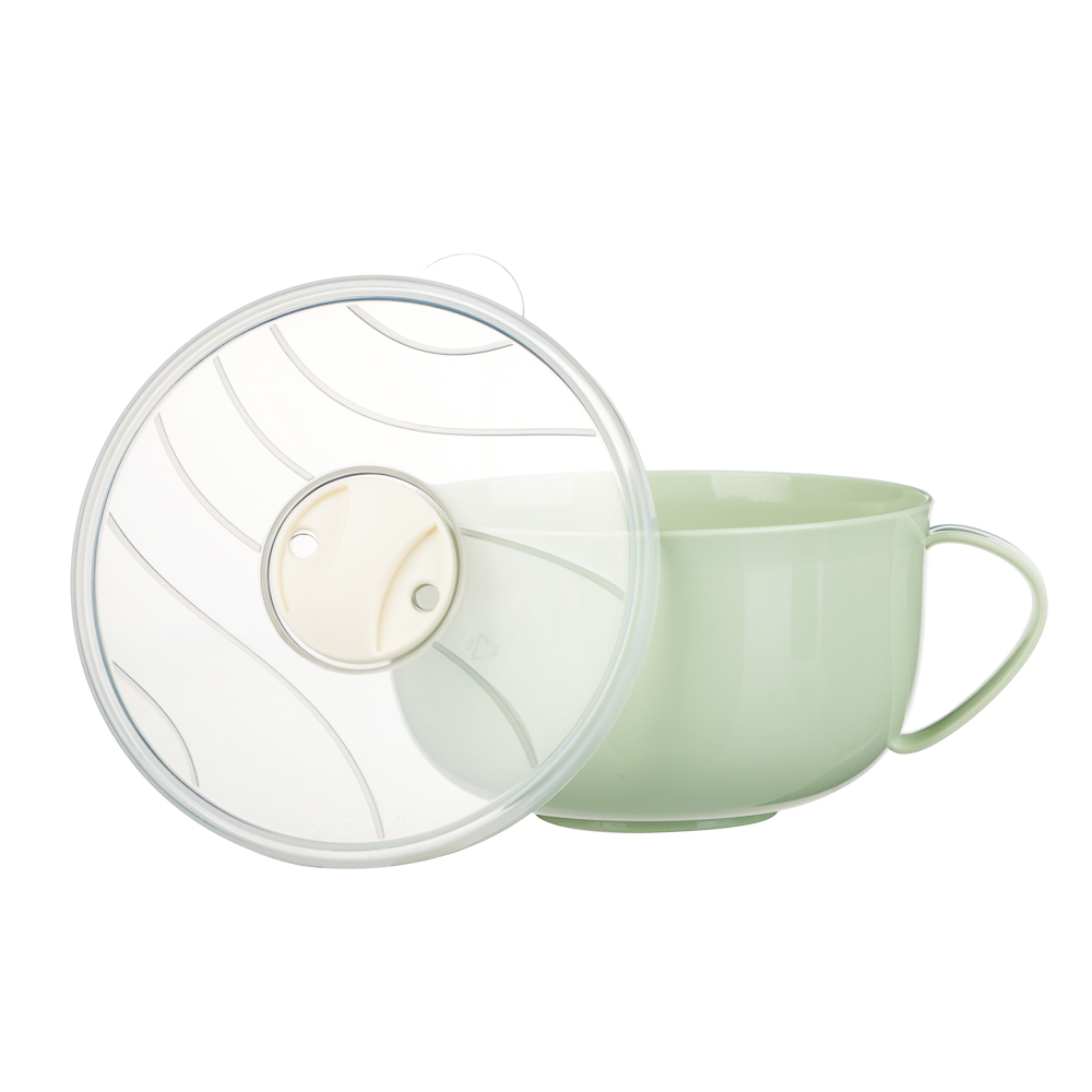 Кружка для бульона с крышкой и клапаном 0,5л, 2 цвета, арт.№ 861-379