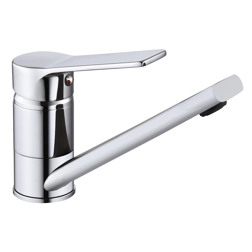 RAIN Смеситель для раковины Цитрин, низкий излив 13см, керам. картридж 35мм, латунь, хром, арт.№ 561-005