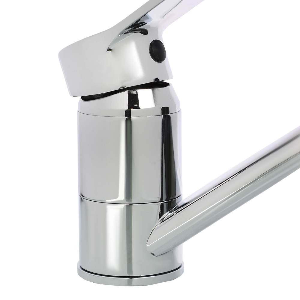 RAIN Смеситель для раковины Цитрин, низкий излив 13см, керам. картридж 35мм, латунь, хром, арт.№ 561-005