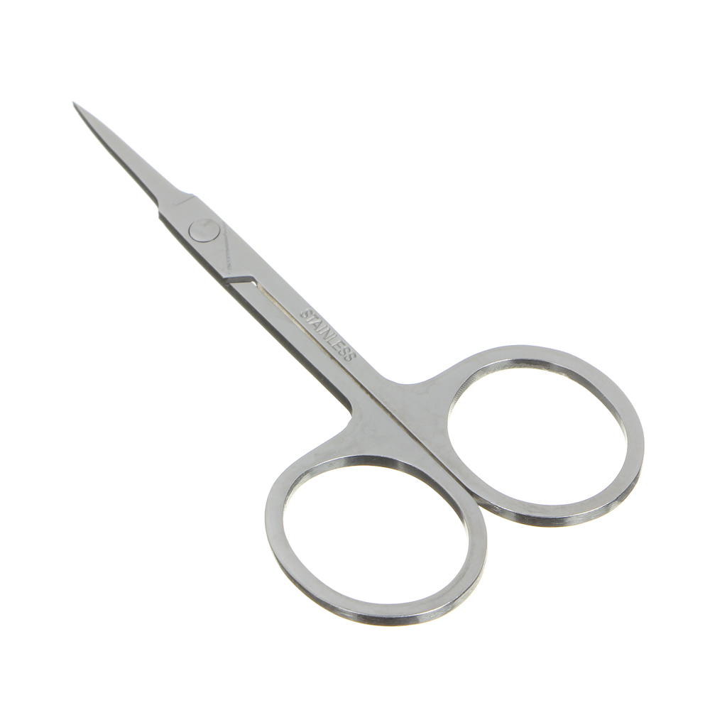 ЮНИLOOK Ножницы маникюрные для кутикулы c прямыми лезвиями, сталь, 8,8см, арт.№ 305-167