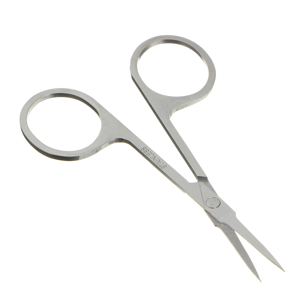 ЮНИLOOK Ножницы маникюрные для кутикулы c прямыми лезвиями, сталь, 8,8см, арт.№ 305-167