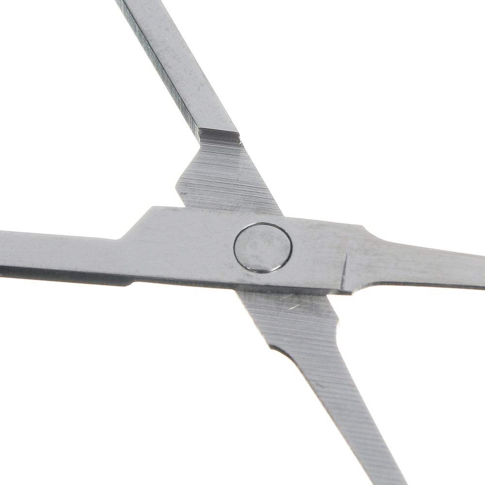 ЮНИLOOK Ножницы маникюрные для кутикулы c прямыми лезвиями, сталь, 8,8см, арт.№ 305-167