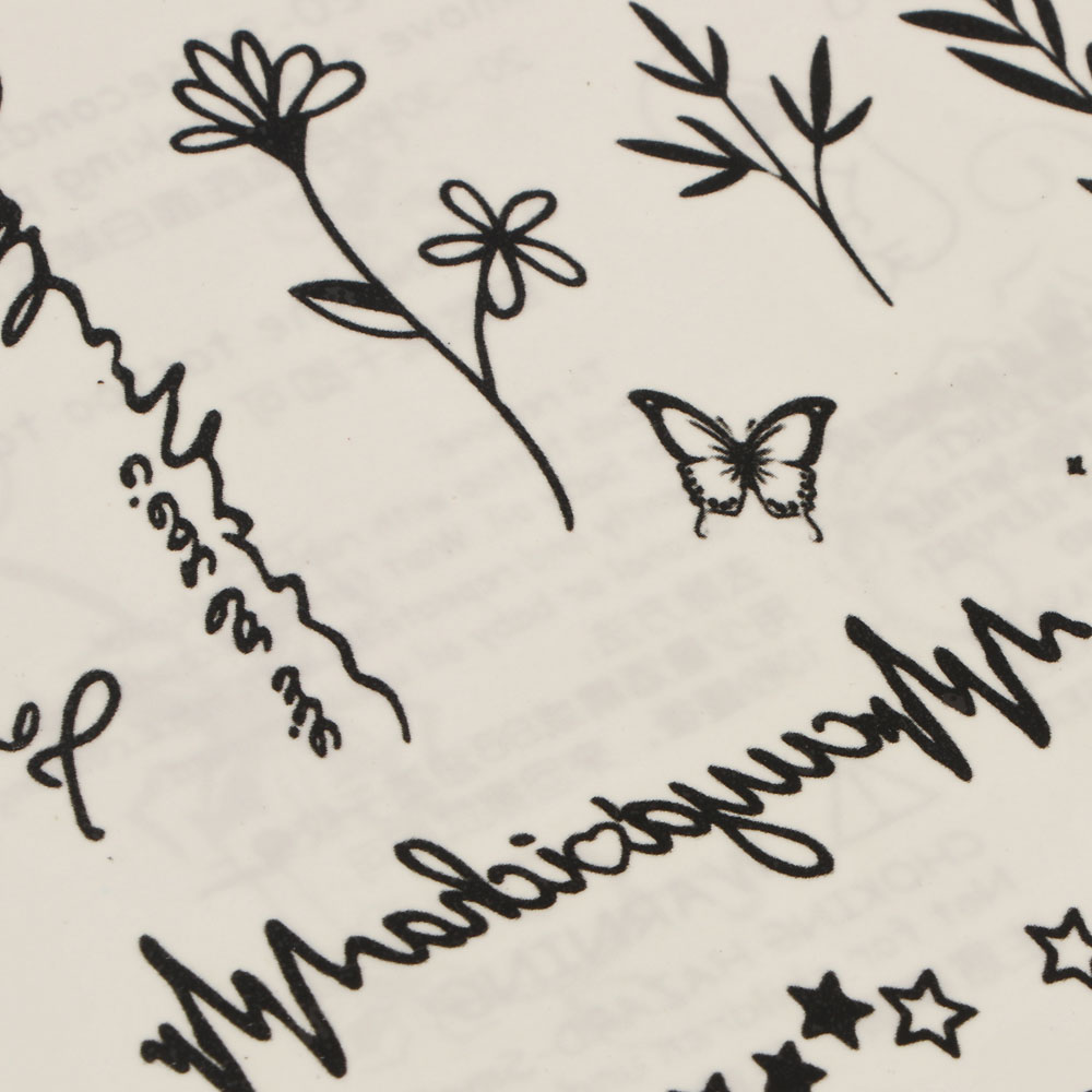 Тату переводные, тм ГАЛАМАРТ, 10x20 см, 21 дизайн, арт.№ 357-414