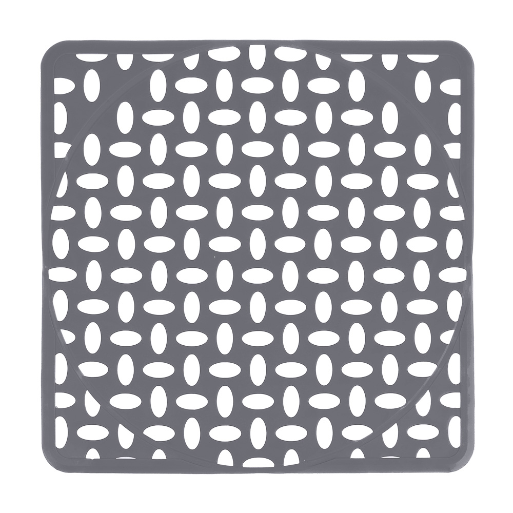 VETTA Коврик в раковину противоскользящий "Классика", 29,5х29,5см, ПВХ, 4 цвета, арт.№ 411-028