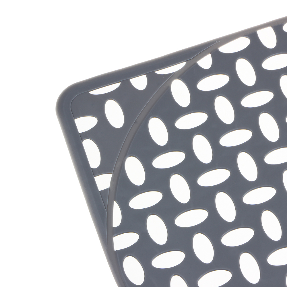 VETTA Коврик в раковину противоскользящий "Классика", 29,5х29,5см, ПВХ, 4 цвета, арт.№ 411-028