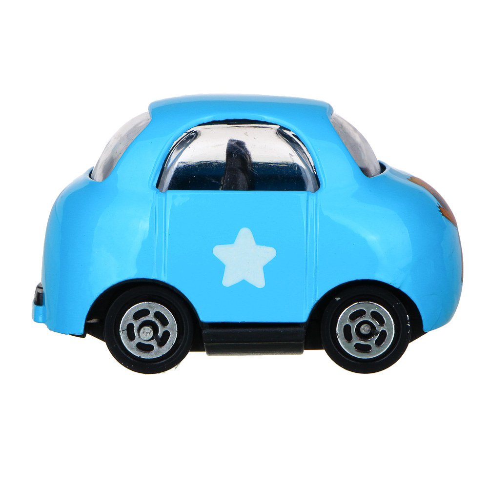 ИГРОЛЕНД Машинка "Мимимишки", металл, ABS, 5х3х3,5см, 8 дизайнов, арт.№ 292-284