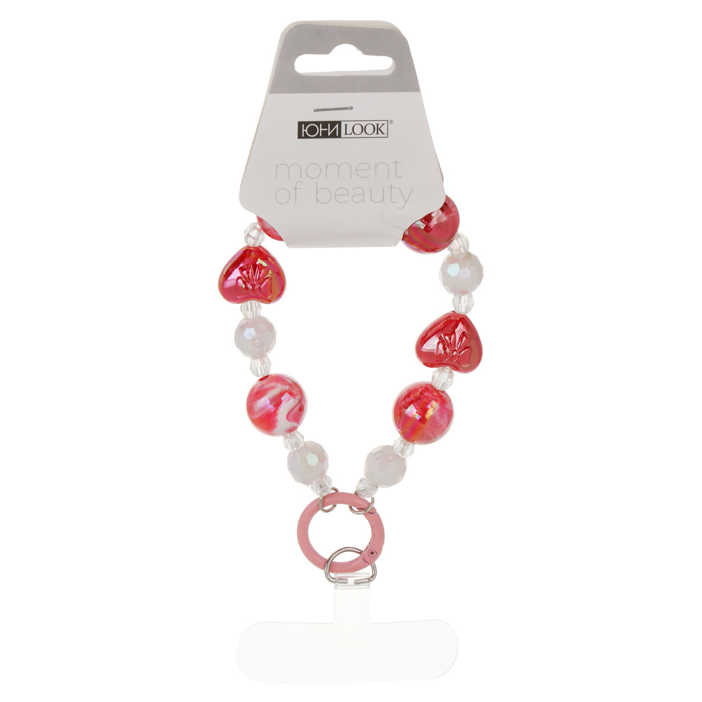 ЮНИLOOK Подвеска-брелок на сумку, 12-14 см, акрил, пластик, 3 дизайна, арт.№ 316-384