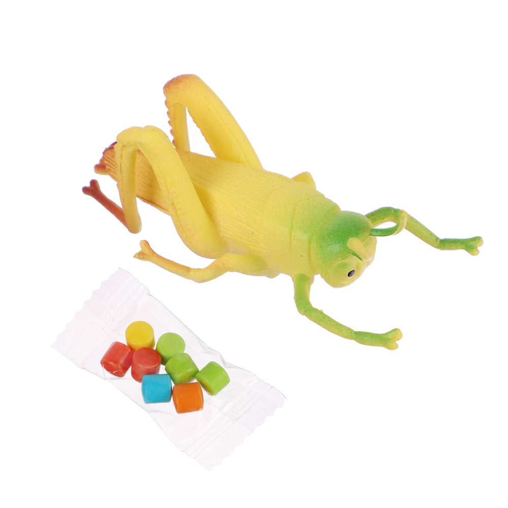 BY Русские Супергерои Драже фруктовое с игрушкой (фигурка насекомое) 2 гр., арт.№ 347-217