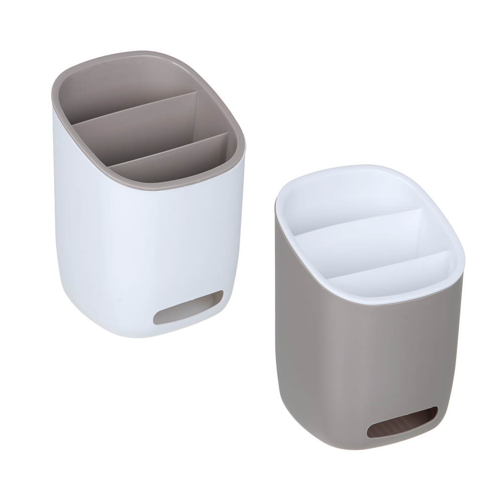 Подставка для столовых приборов тм VETTA, 12х17см, полипропилен, 2 цвета, арт.№ 485-002