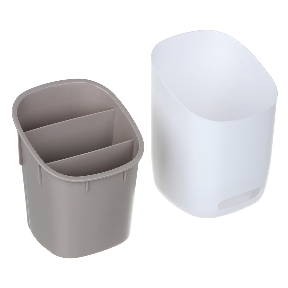 Подставка для столовых приборов тм VETTA, 12х17см, полипропилен, 2 цвета, арт.№ 485-002