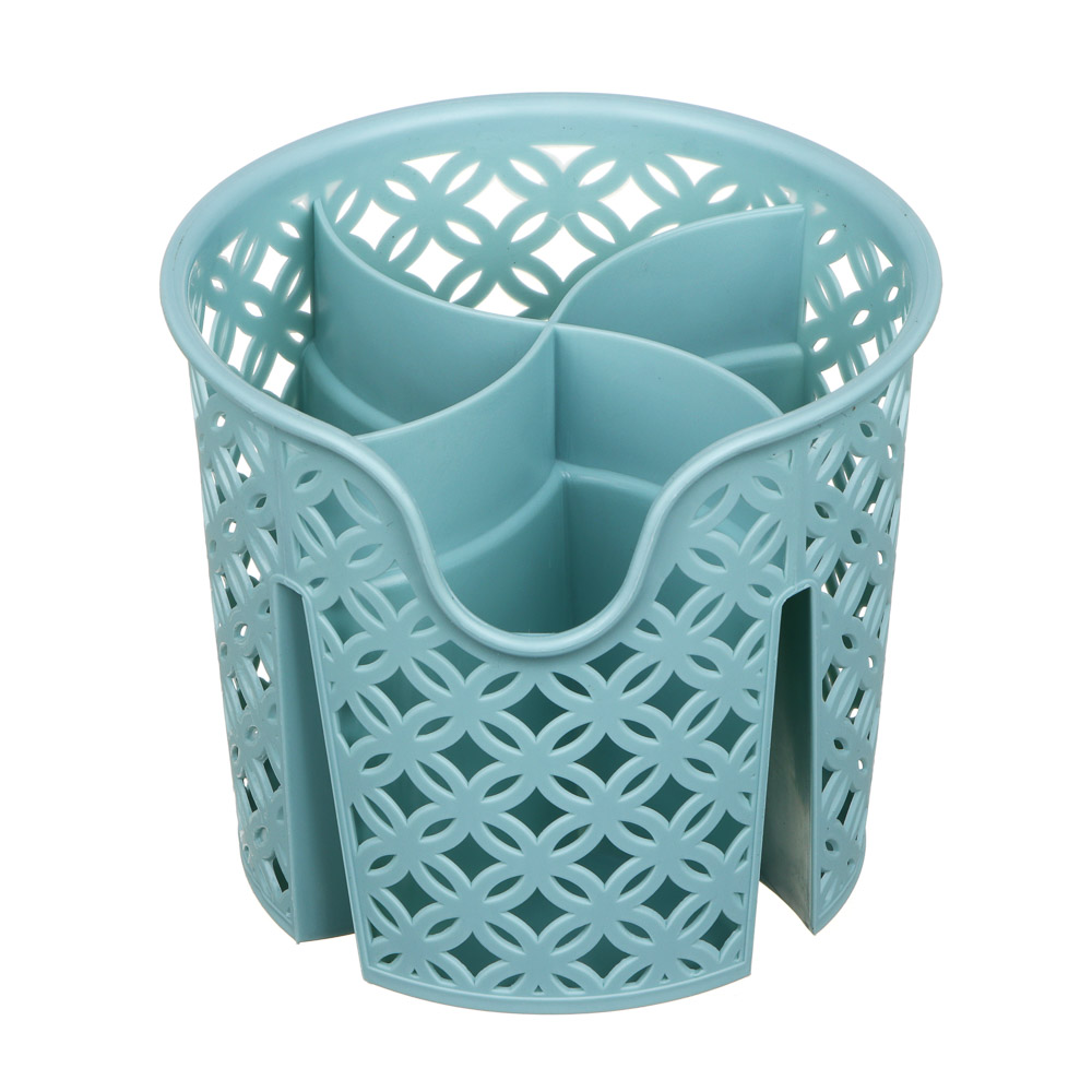 VETTA Подставка для кухонных приборов, полипропилен, 13,5х12см, 3 цвета, арт.№ 485-003