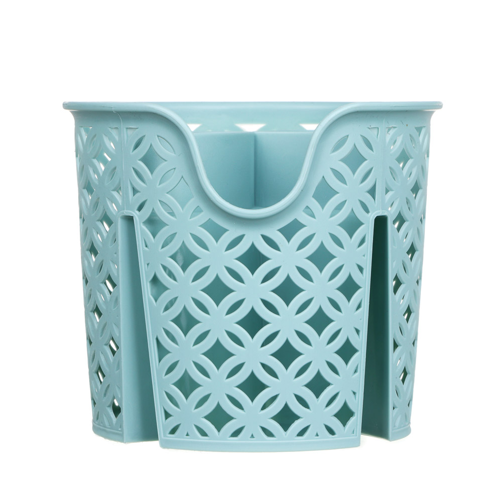 VETTA Подставка для кухонных приборов, полипропилен, 13,5х12см, 3 цвета, арт.№ 485-003