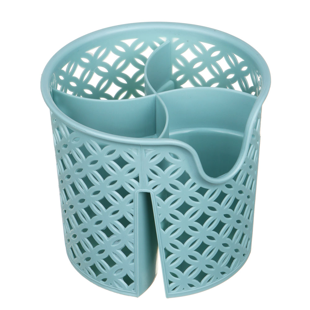 VETTA Подставка для кухонных приборов, полипропилен, 13,5х12см, 3 цвета, арт.№ 485-003