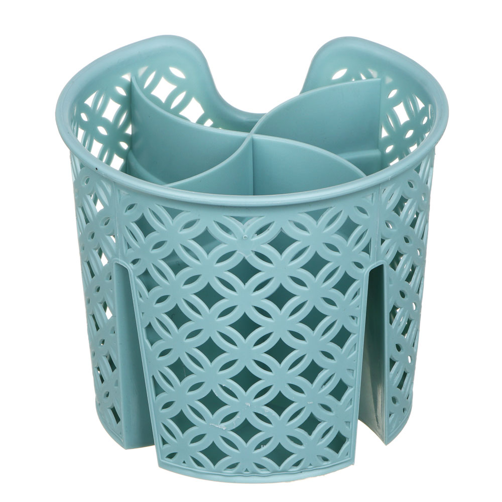 VETTA Подставка для кухонных приборов, полипропилен, 13,5х12см, 3 цвета, арт.№ 485-003