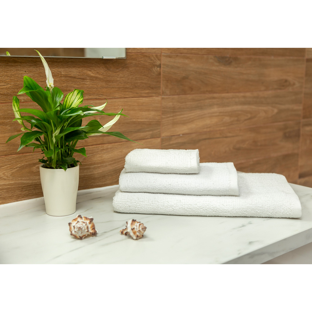 PROVANCE Лайт Полотенце махровое, 100% хлопок, 30х50см, белый, арт.№ 492-102