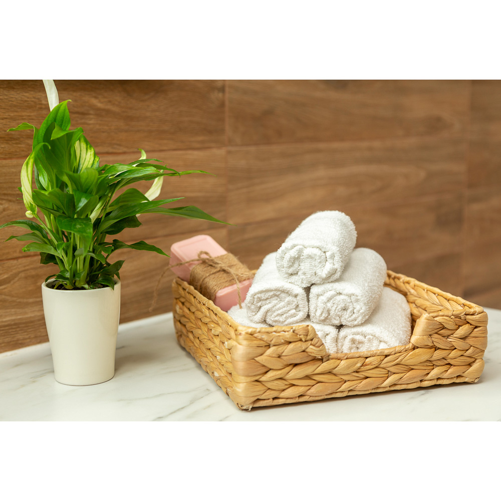 PROVANCE Лайт Полотенце махровое, 100% хлопок, 50х80см, белый, арт.№ 489-196